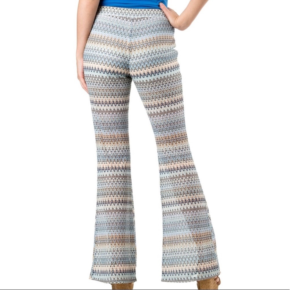 Joe B 70s Crochet Bell Bottom Pants‎ size small